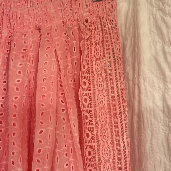 NWT Free People Intimately Sweet Tea Eyelet Washed Lounge Pants - Picture 5 of 8